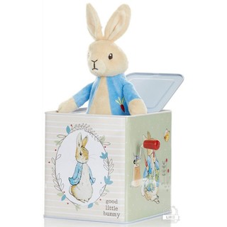 預購 美國帶回 英國彼得兔 Peter Rabbit 音樂盒 Jack-in-the-Box 嬰兒玩具 驚喜盒 彌月禮