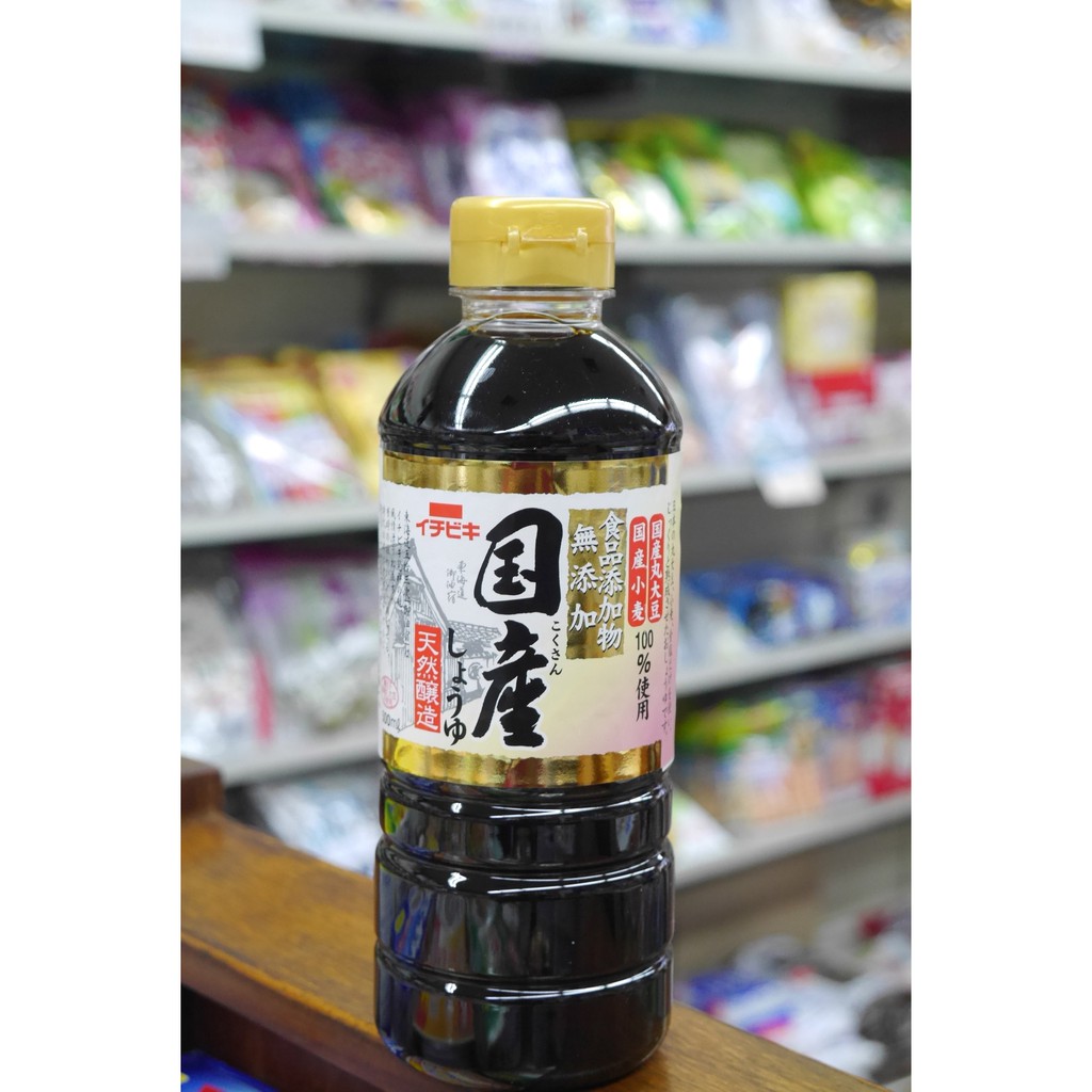 [南榮商號］ 日本一引國產無添加醬油-500m