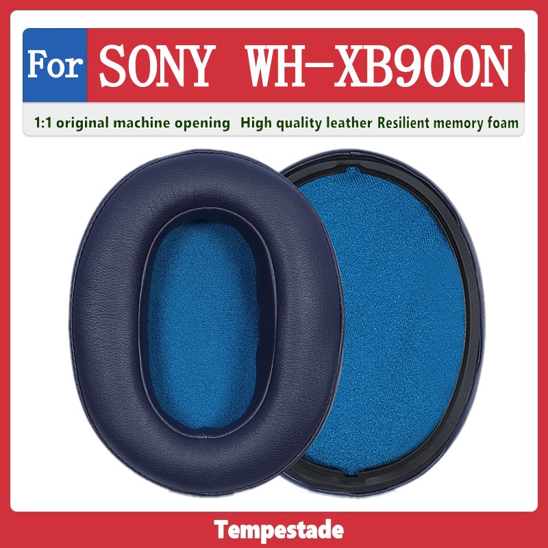 適用於 SONY WH XB900N 耳機套 頭戴式耳機海綿套 耳罩 皮套 耳機罩