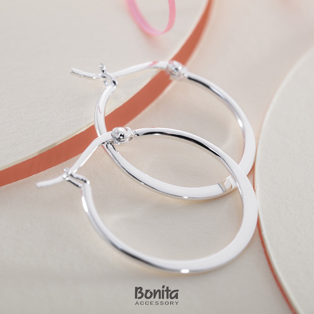 【Bonita】 925純銀/C型造形系列/耳針耳環- 710-9522/9521/9516/9500