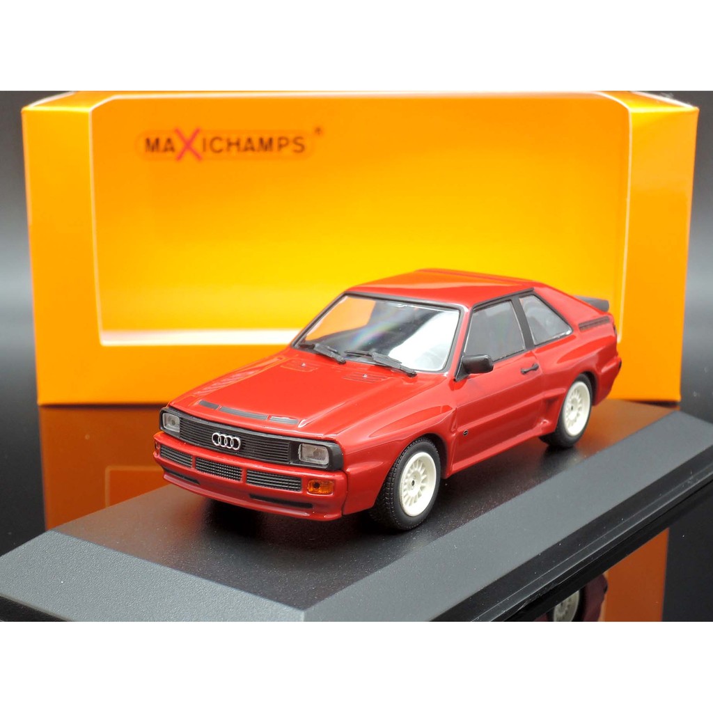 Maxichamps 1/43 Audi Sport Quattro 1984 red MASH