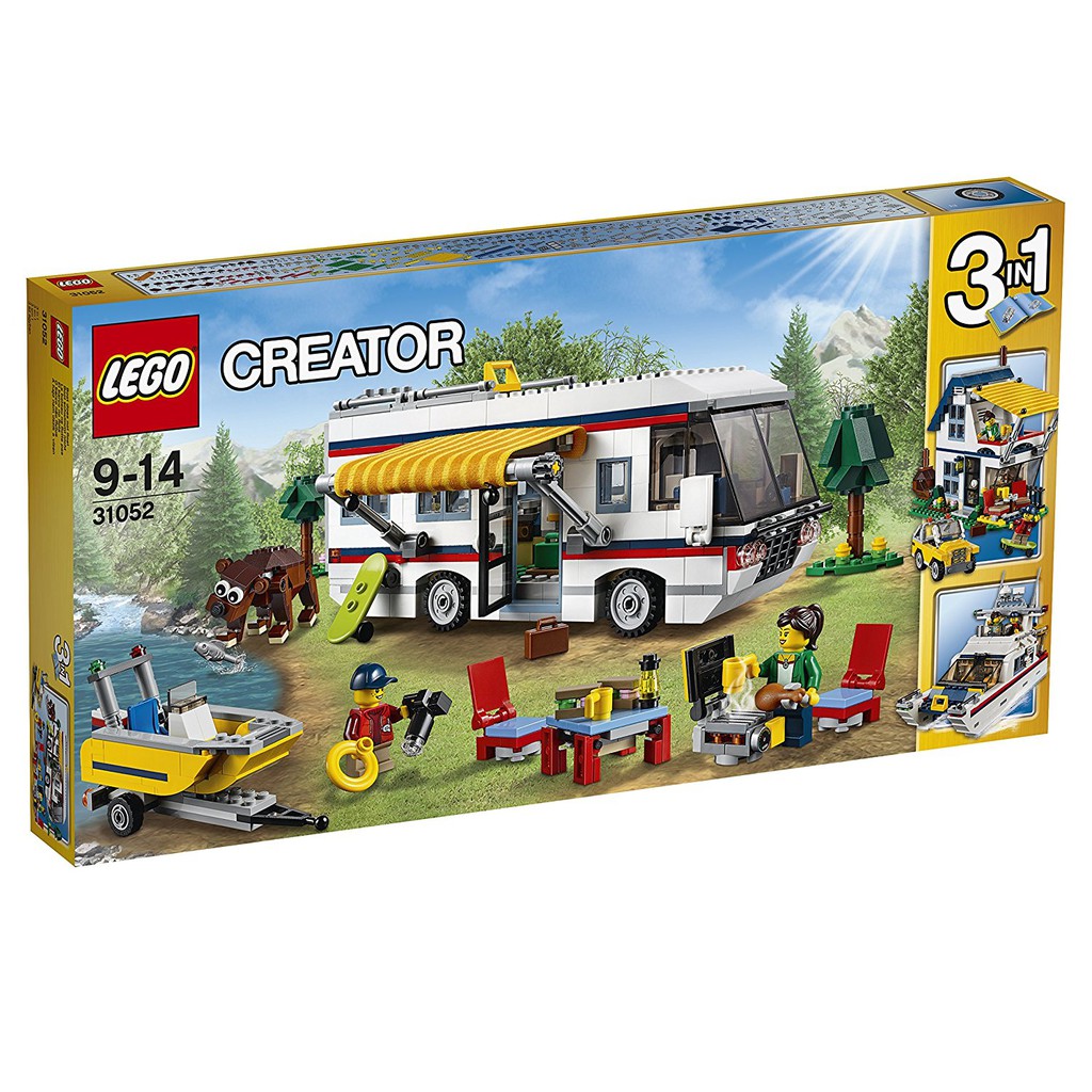**LEGO** 正版樂高31052 Creator系列 三合一 度假露營車 全新未拆 現貨