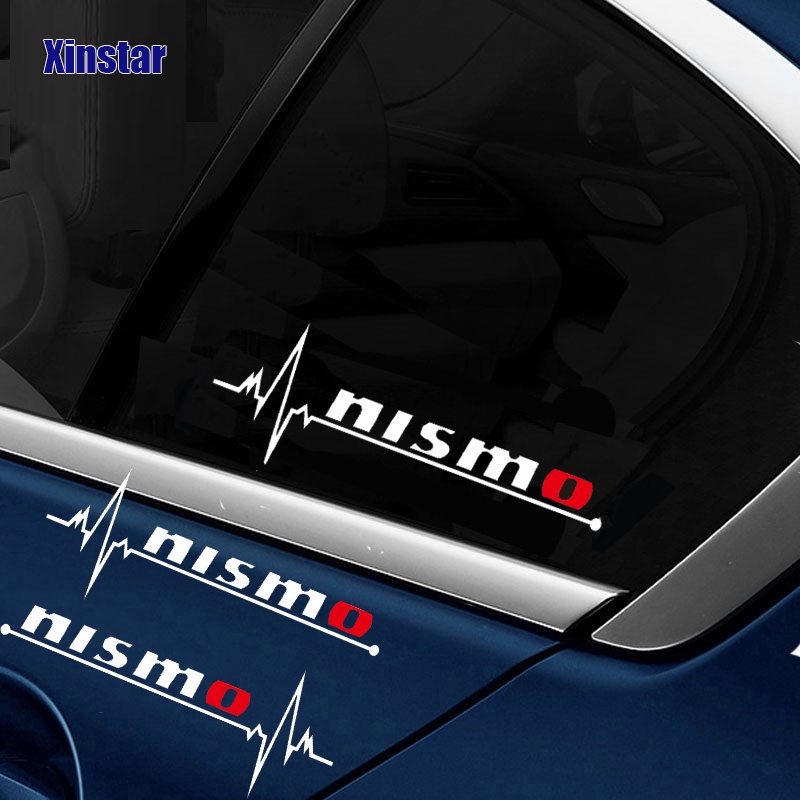 《現貨》2件車窗貼紙適用於Nissan Tiida Sunny QASHQAI MARCH LIVINA TEANA