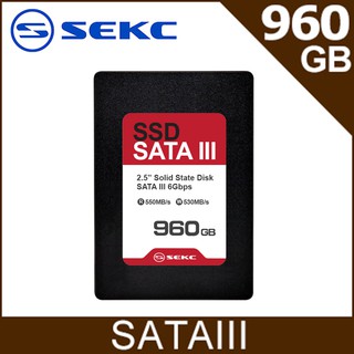 【SEKC】SS310 960GB SSD 2.5吋SATAIII固態硬碟