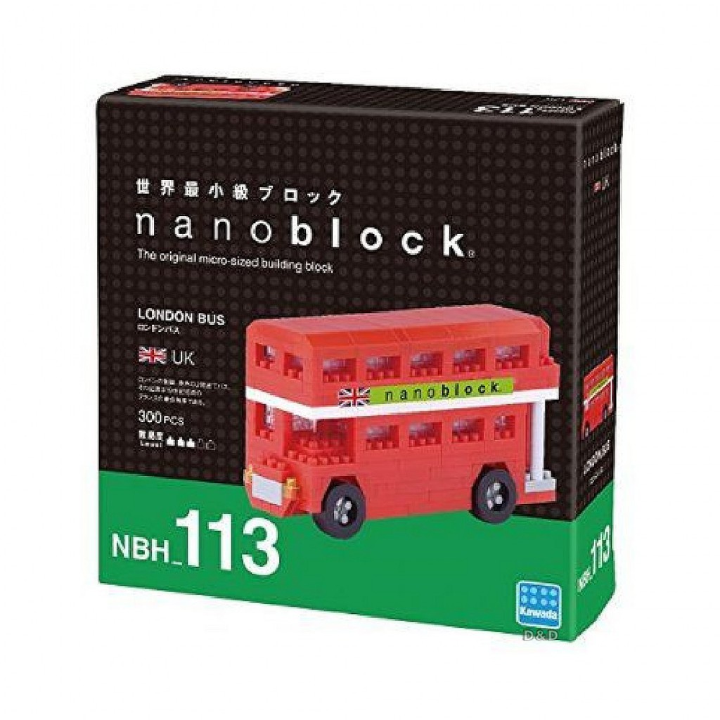 NanoBlock 迷你積木 - NBH 113 倫敦巴士