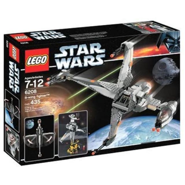 樂高 LEGO 6208 星際大戰 STAR WAR 系列 B-wing Fighter  全新未開 現貨