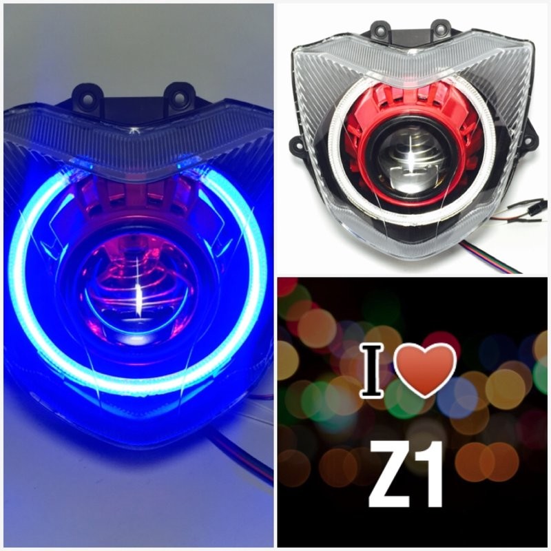 7號工廠 Z1 魚眼 大燈 全配 含工資 GT 2 super 原廠 另有 彪虎 BON G6 非 LED