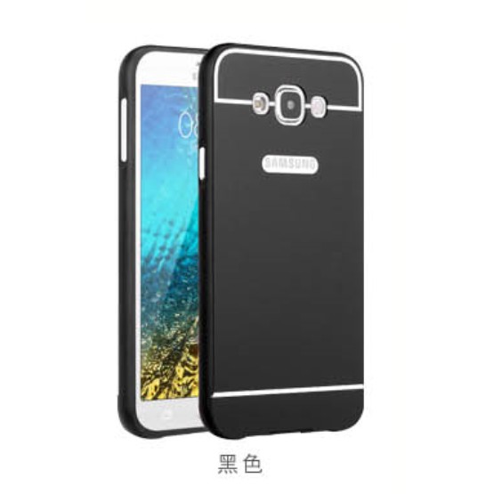 三星 Galaxy A7 2015 5.5吋 金屬邊框 PC背板 金屬殼 手機殼 保護套 手機套 硬殼
