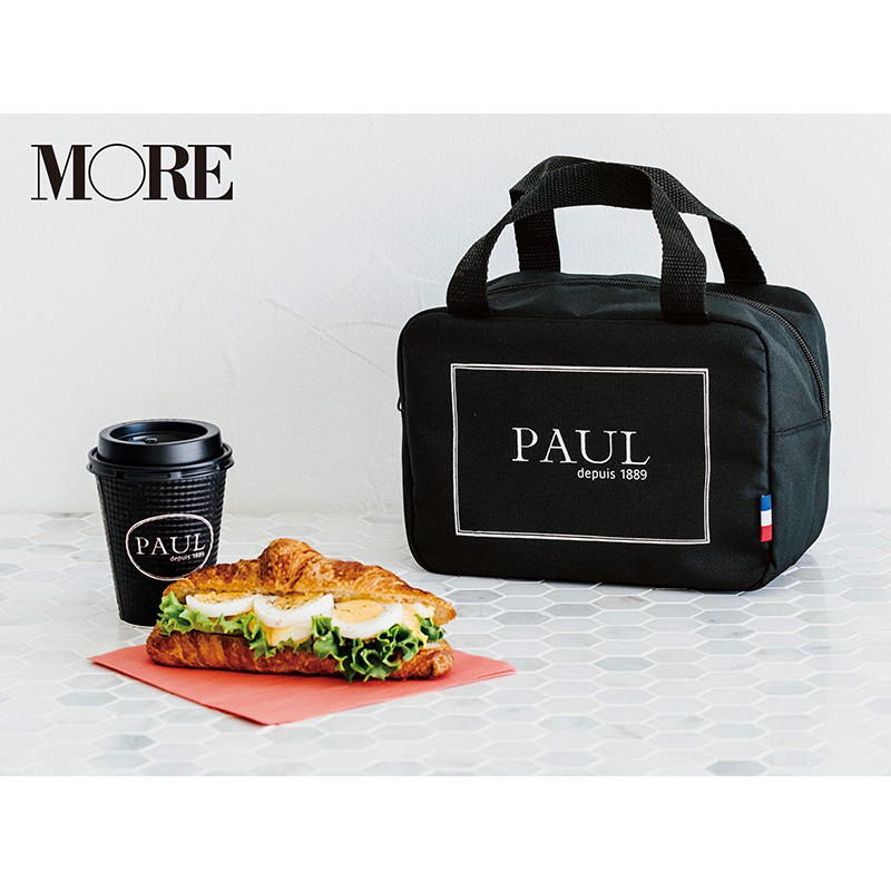 ☆Juicy☆日本雜誌附錄 法國 麵包品牌 PAUL 便當袋 托特包 保溫包 環保袋 購物袋 2327