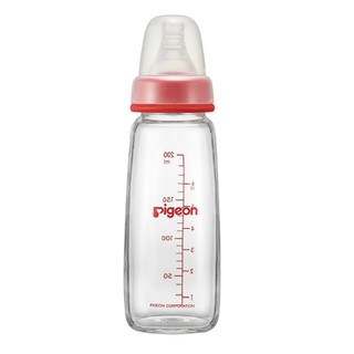 貝親 一般口徑玻璃奶瓶200ml(紅)【麗兒採家】