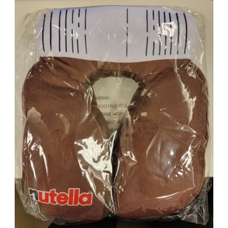 全新 Nutella 旅行枕 頸枕 能多益 榛果可可醬 巧克力醬 造型頸枕 交換禮物 午睡枕 飛機枕 旅行枕 旅行頸枕