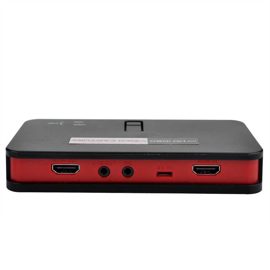 高清HDMI錄影盒 擷取盒1080P支援 MOD/第四台/有線電視/藍光機/PS4錄影視頻採集卡 遊戲視頻 直播 錄製