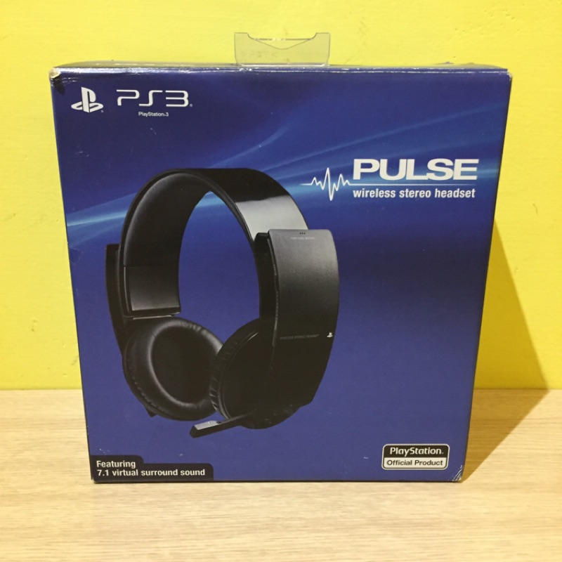 [二手]Sony PS3 Wireless Stereo Headset 無線立體聲耳麥（PS4可用）