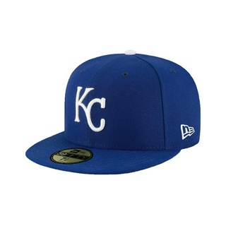 NEW ERA 59FIFTY 5950 MLB 球員帽 堪薩斯市 皇家隊 藍色 棒球帽 鴨舌帽 【TCC】