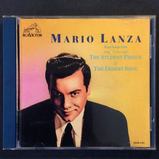 香港CD聖經/Mario Lanza馬里奧蘭沙/學生王子&沙漠之歌 舊版1989年美國全銀圈版無ifpi