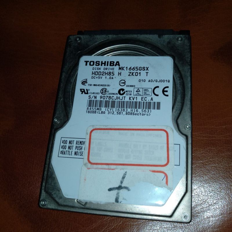 可報帳硬碟 希捷 TOSHIBO 160GB SATA2 硬碟