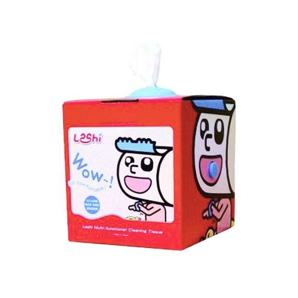 Leshi樂適 - 嬰兒乾濕兩用布巾 抽取式單盒入 (100抽)