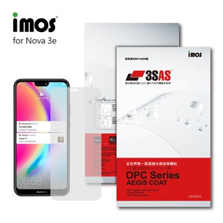 "係真的嗎" 免運 imos 3SAS 華為 HUAWEI nova 3e P20 LITE 螢幕保護貼雷射