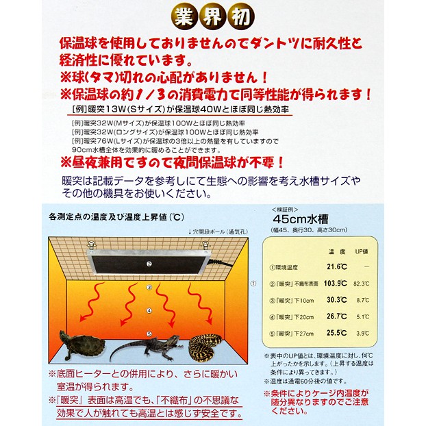尼克日本水族 預購 Midori Shokai 爬蟲專用頂部紅外線輻射加熱器 蝦皮購物