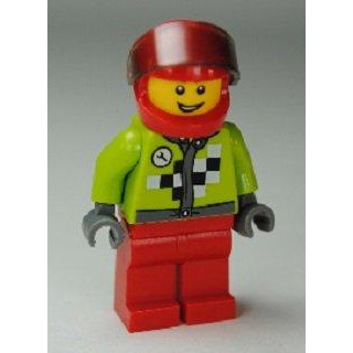 LEGO 2014 10673 單售 賽車手 紅 RAC054 樂高 人偶