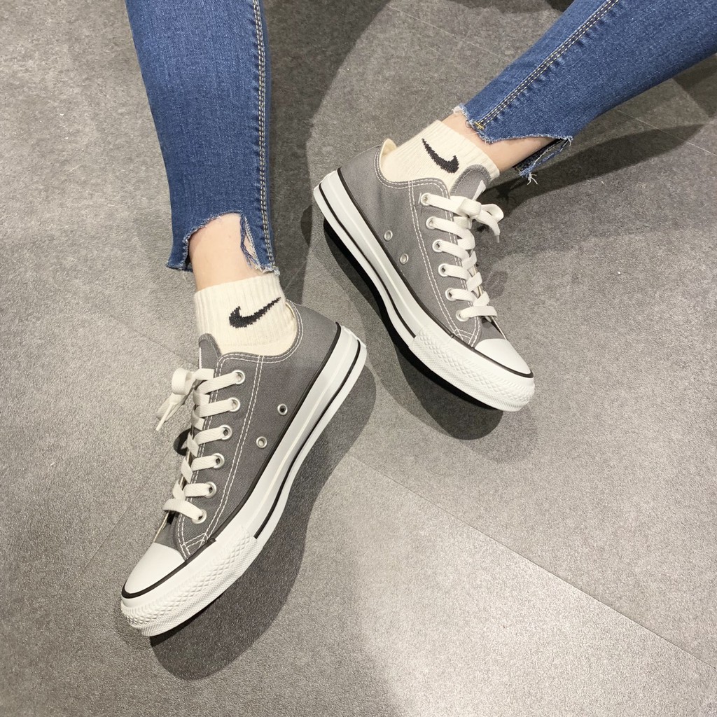 converse all star white canvas