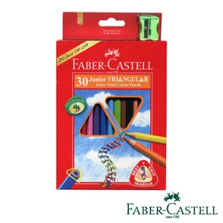 【育樂文具行】Faber - Castell 紅色系列 大三角彩色鉛筆 30色