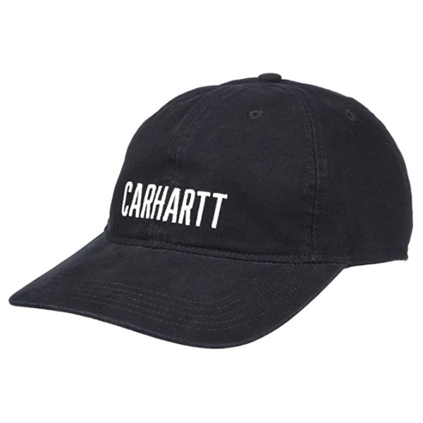 CARHARTT 美線 104188 Canvas Graphic Cap 老帽 / 棒球帽 (黑色) 化學原宿