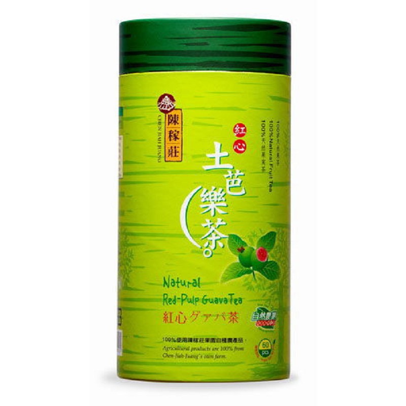 陳稼莊~天然紅心土芭樂茶300公克/罐