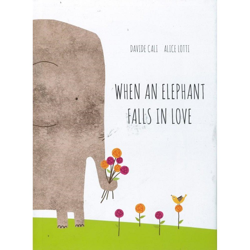 英文原版When an Elephant Falls in Love當大象墜入愛河 (兒童繪本)繁中全新【普克斯閱讀網】