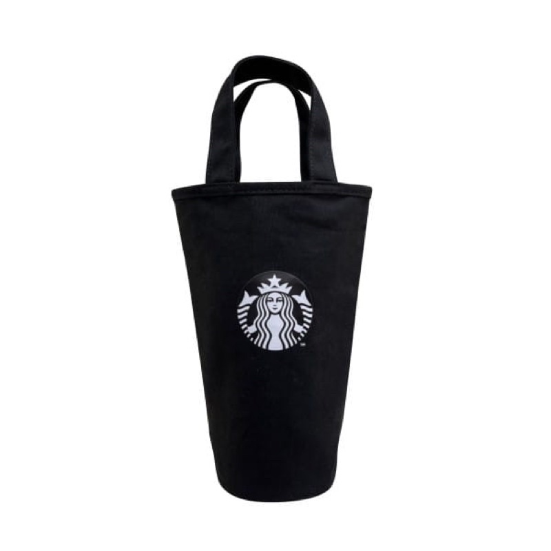 星巴克 限量 Starbucks 黑女神經典隨行杯袋 經典黑品牌隨行杯袋 24週年
