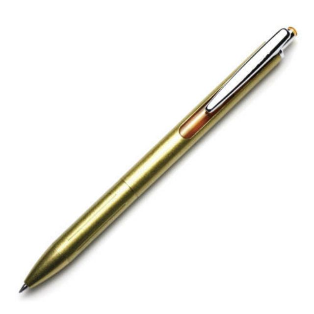 三田三昭堂 限定 SARASA GRAND 黃銅桿 中性筆 按壓式鋼珠筆 sarasa黃銅桿中性筆