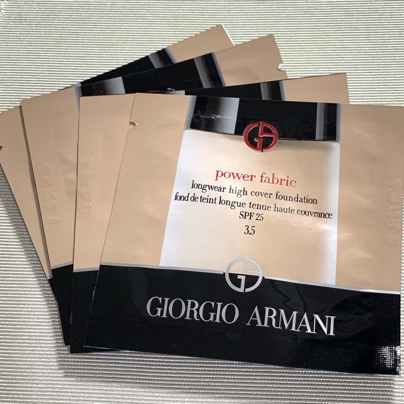 全新 🆕 專櫃 Giorgio Armani GA 完美絲絨水慕斯粉底 試用包 粉底液 1ml