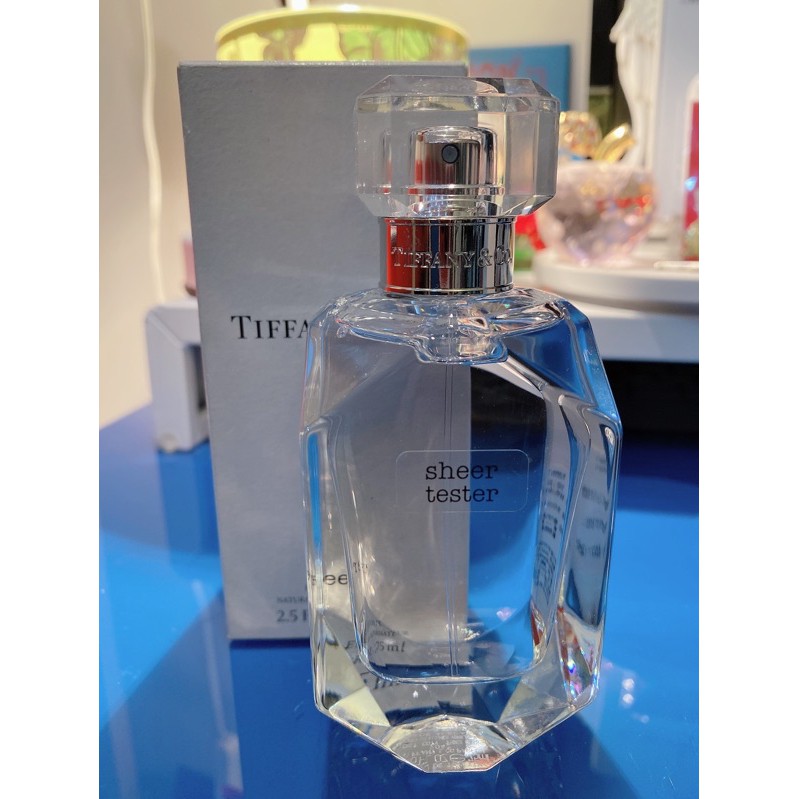 Tiffany &amp; Co.蒂芬妮同名晶淬女性淡香水 SHEER 75ml TESTER 售