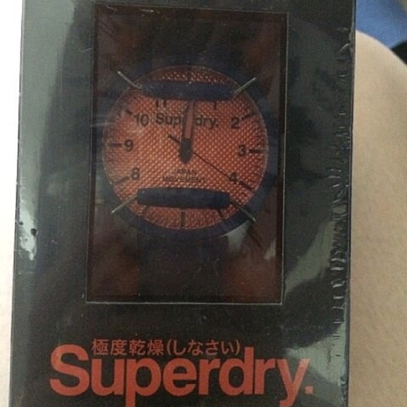 Superdry Scuba Rescue Watch 手錶 矽膠腕錶  極度乾燥  全新機場購買