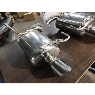 DK RACING排氣管精品 SUBARU 4代森林人STI排氣管尾段聲音低沉不吵雜提升加速效能