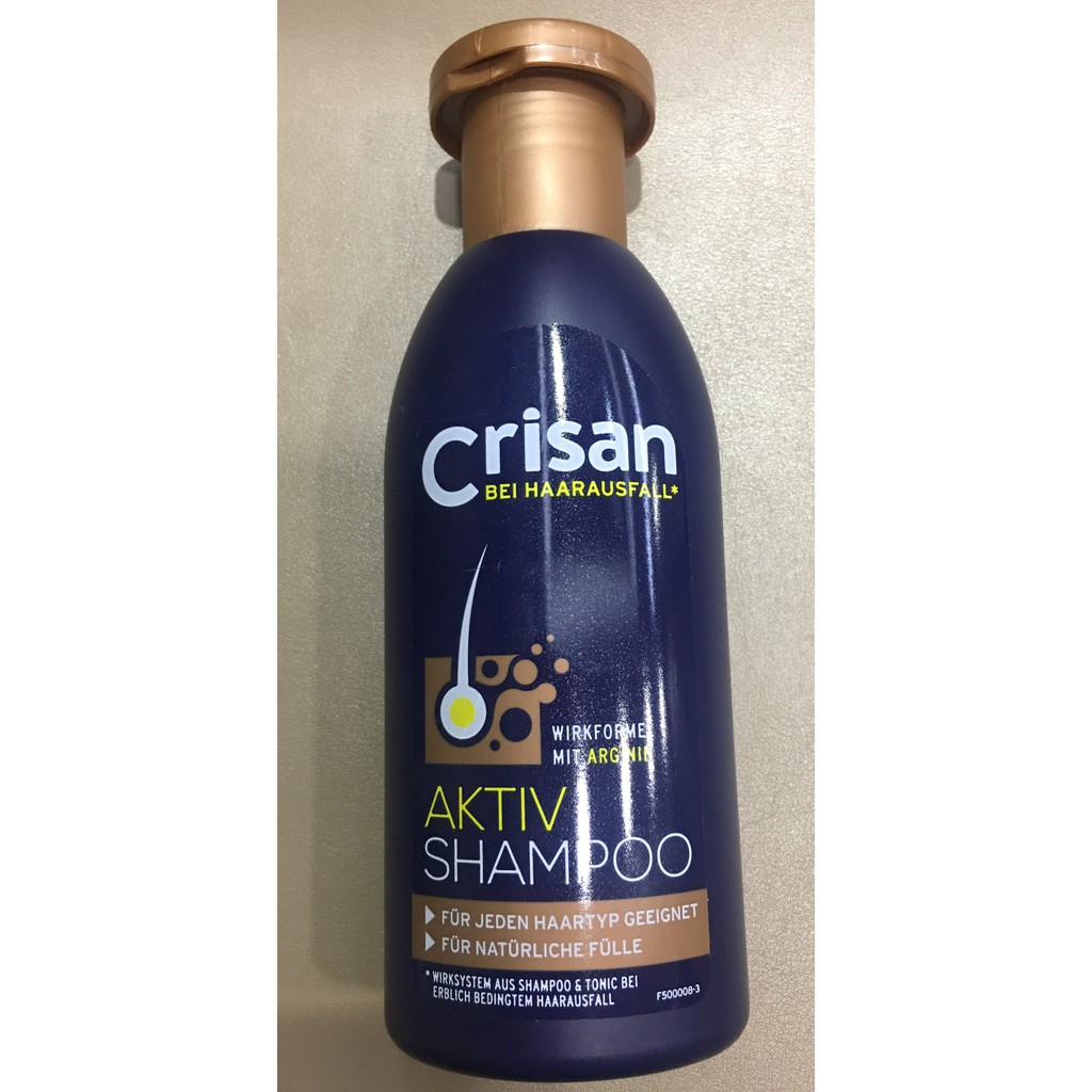 預購)德國Crisan Aktiv Shampoo 氨基酸防脫髮洗髮精-250ml | 蝦皮購物