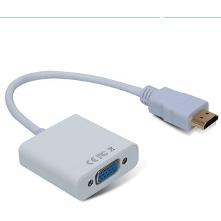 【現貨】電腦 HDMI轉VGA 轉換器 轉換線 HDMI to VGA D-SUB 鍍金接頭 VGA線