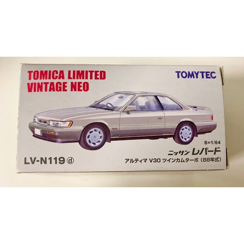 全新 TOMYTEC 1/64  Tomica LV N119d NISSAN LEOPARD ultima turbo