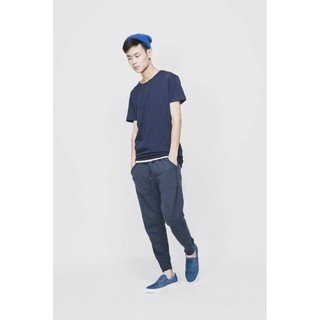 SCIENCE BREAD & BOXERS CREW-NECK 圓領素T藍色