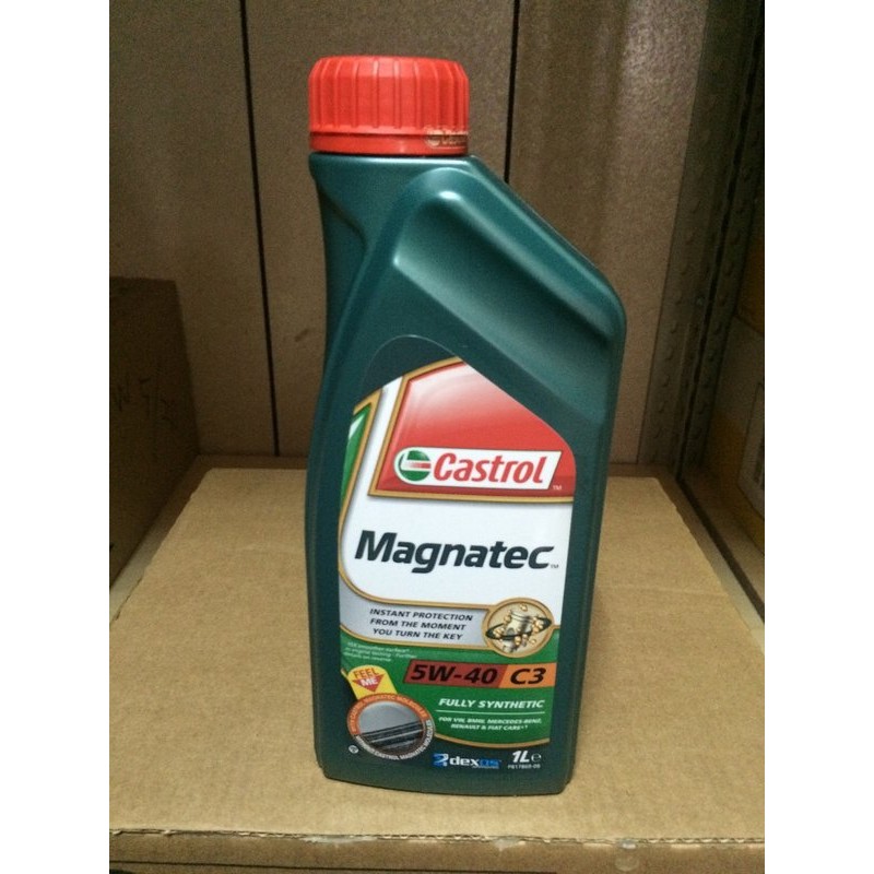 單買區-【Castrol 嘉實多】Magnatec、C3、5W40、全合成機油、1公升/罐裝【引擎系統】