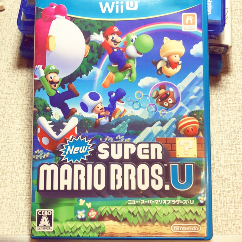 Wii U 新超級瑪利歐兄弟U 超級瑪利歐兄弟 馬力歐 馬力歐兄弟 new super Mario brosU wiiu