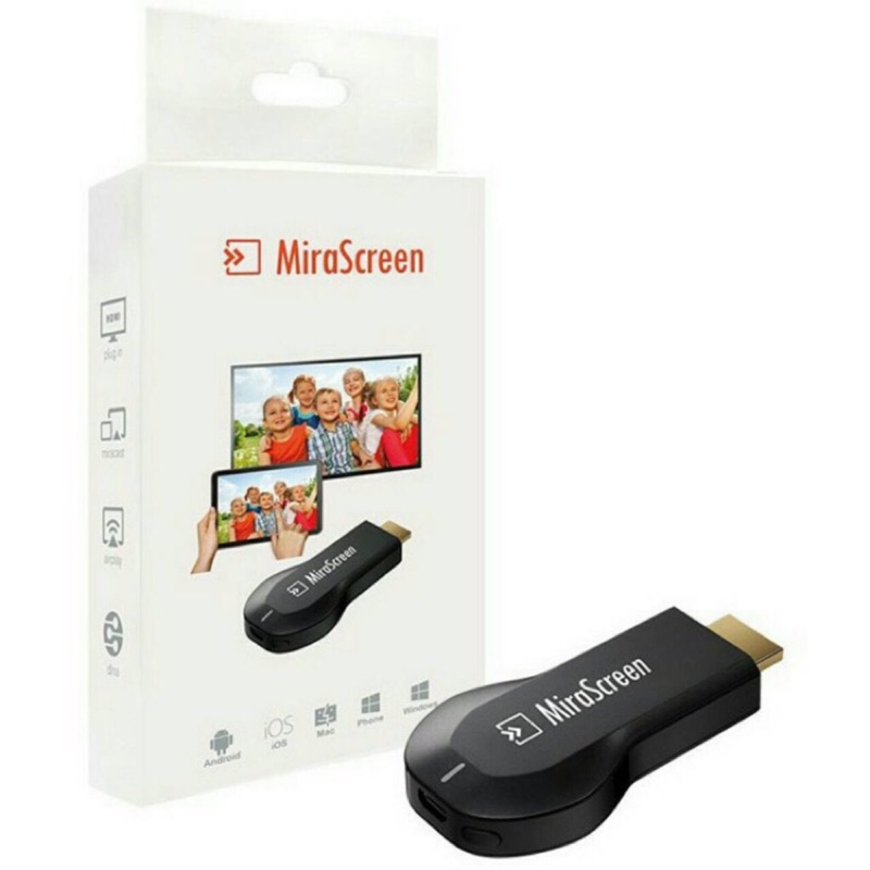 MiraScreen 無線影音傳輸器 wifi 電視棒 1080p 追劇神器 （iOS/安卓/Windows) 適用