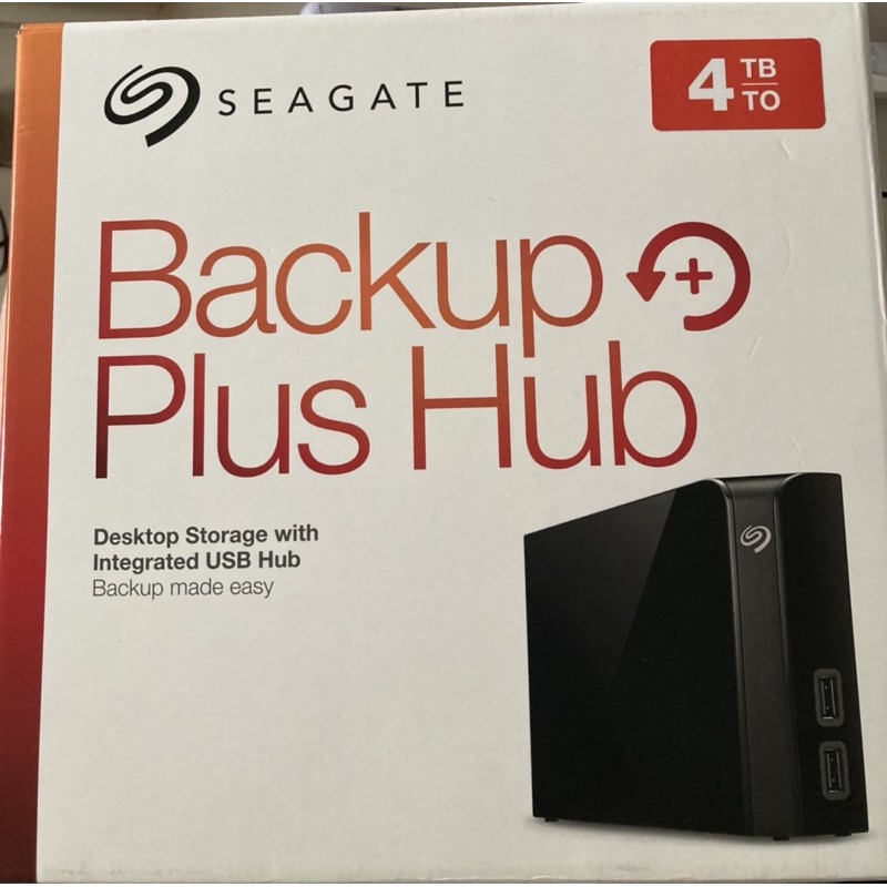 二手SEAGATE Backup Plus Hub 4TB