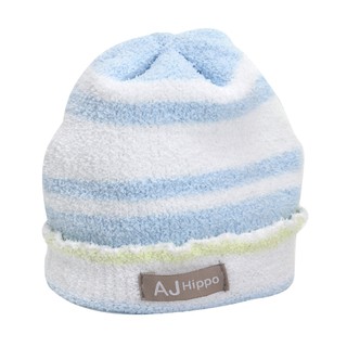 AJ Hippo 小河馬初生型針織嬰兒帽 保暖透氣性佳 舒適不悶熱 娃娃購 婦嬰用品專賣店