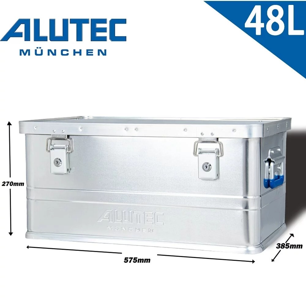 【CampingBar】德國ALUTEC 輕量化鋁箱 Classic 48L