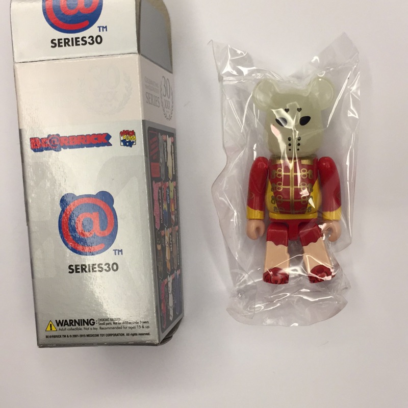 Bearbrick Be@rbrick 30代，HORROR 夜光 假面少女，全新未拆封 含卡含盒