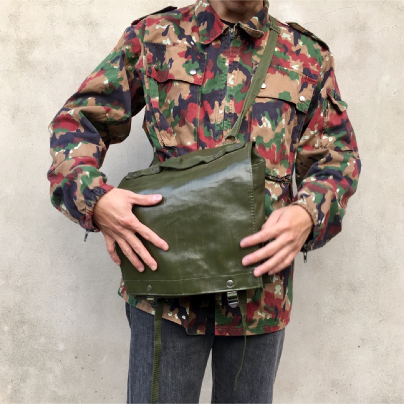 捷克公發 Czech Military Bag 防水輕量 夾層雙內袋 肩背包 手提包 斜背包 vintage 古著