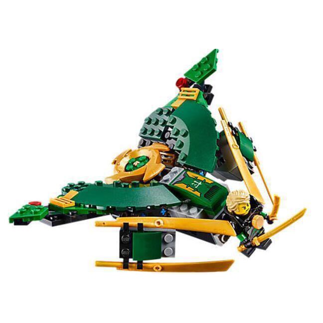 LEGO 70605 樂高 Ninjago 旋風忍者 人偶 綠忍者 Lloyd 勞埃德 載具不含貼紙【玩樂小舖】