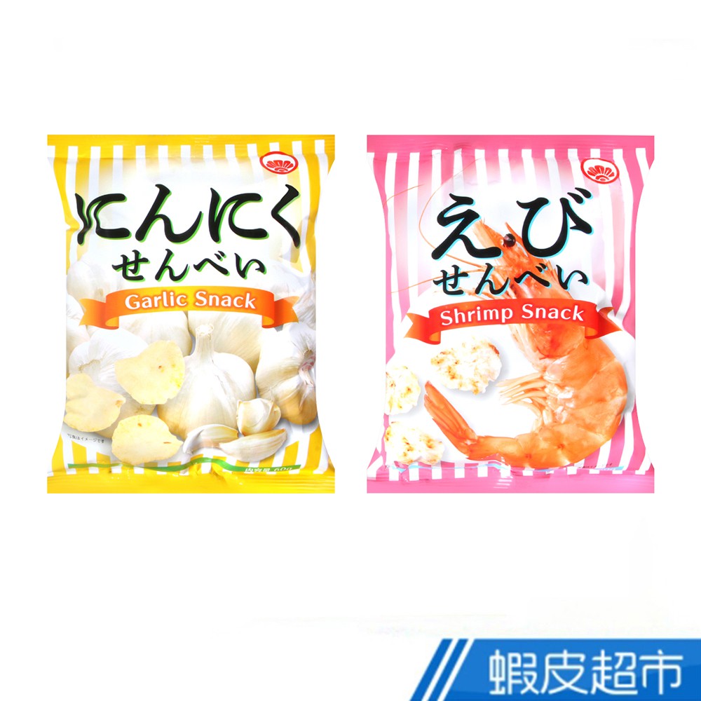 日本 加藤製菓 大蒜/ 蝦 風味餅 60g 現貨 蝦皮直送