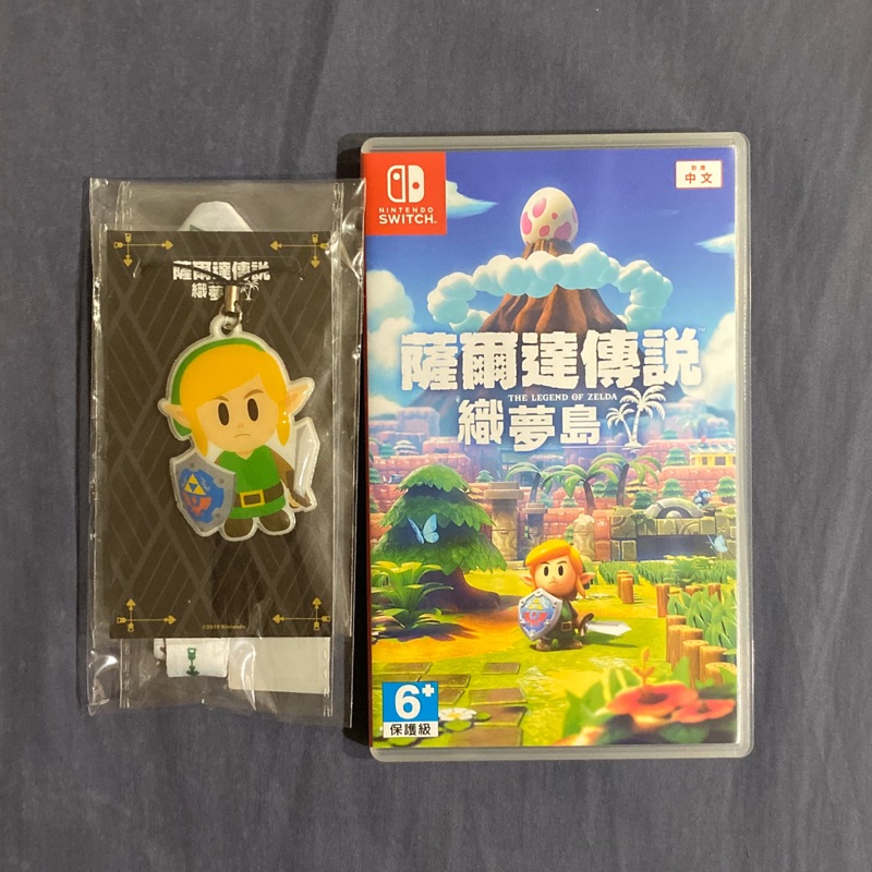 二手 Switch 遊戲片 薩爾達傳說織夢島 加 特點